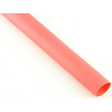 1" Dia. Red Adhesive-Lined Shrink Tubing - (4 ft. piece)