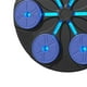 thumbnail image 4 of Máquina de boxeo de pared con iluminación LED inteligente y música. Objetivo de pared para máquina de boxeo. Guante negro con almohadilla azul, 4 of 4