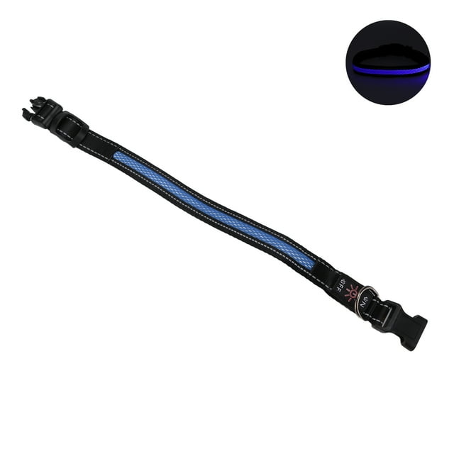 Collier Lumineux pour Chien, Collier LED pour Mordre les Animaux pour Chats pour Chiens pour Extérieur