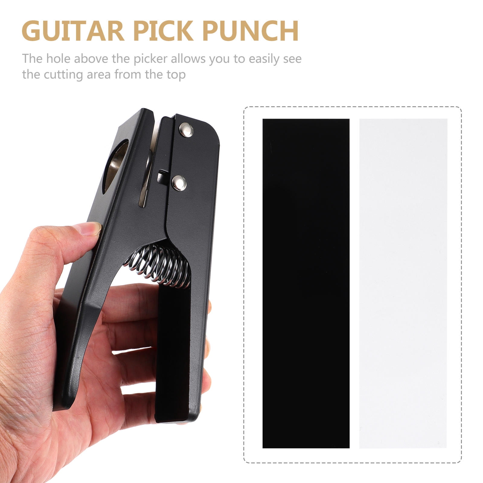 LEORX Guitar Punch 1Pcs Iron Tool for DIY Guitar Picks and Plectrum Making