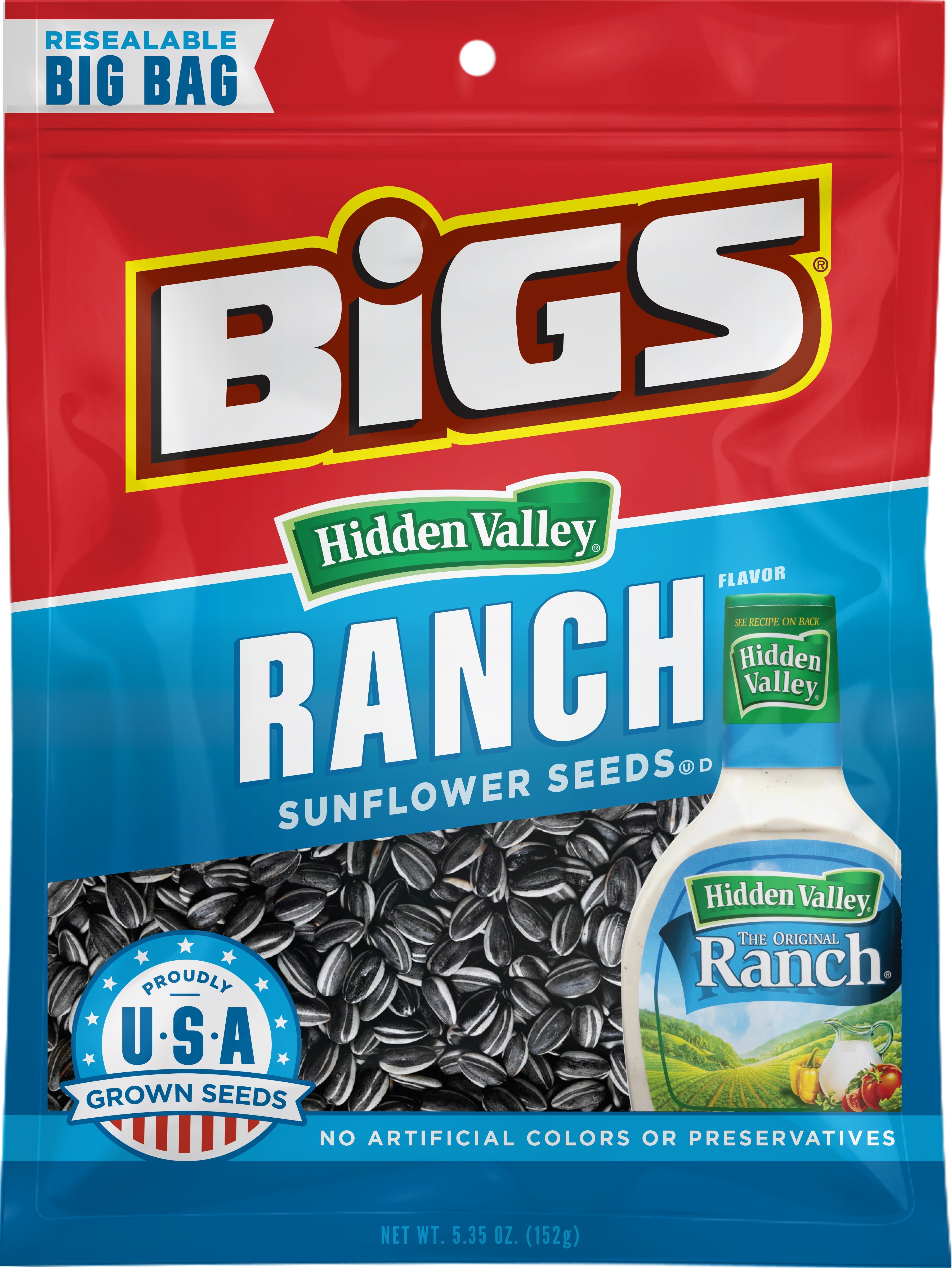 Bigs Hidden Valley Ranch Sunflower Seeds