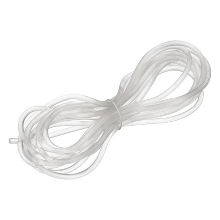 Uxcell 5M/16.4Ft Rubber Window Screen Spline Sealing Strip, 5.8mm OD Translucent