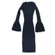 thumbnail image 2 of bar III Suéter Midi Vestido para Mujer, Azul, X-Small, 2 of 2