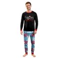 thumbnail image 4 of Lvotionpl 2026 Family Matching Christmas Pajamas Set, Christmas PJs for Men Women s, Long Sleeve Tops and Pants, Holiday Family Sleepwear, Xmas Pajama Sets, 4 of 5