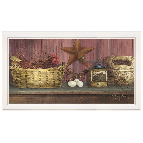 TrendyDecor4U Rise And Shine By Billy Jacobs Framed Print BJ1053AGP-226G