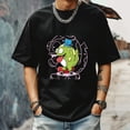 thumbnail image 4 of Men's Short Sleeve Graphic T shirt Collection Summer New Fashion Trend Sports Shirt Loose Fit, 4 of 5