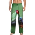 thumbnail image 2 of Picia Red-Eyed Tree Frog-1 Mens Soft Woven Cotton Elastic Waistband Sleep Pajama Pant Lounge Sleep Pant With Pockets And Drawstring-XX-Large, 2 of 9