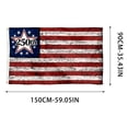 thumbnail image 2 of Vintage 250th Anniversary Flag 3x5 Feet, Polyester Commemorative Flag for Patriotic Displays, Fade-Resistant with Brass Grommets, Suitable for Yards, Porches, and Outdoor Decorations, 2 of 6