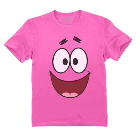 

Spongebob Shirt Patrick Star Nickelodeon Halloween Toddler Kids T-Shirt 2T Pink