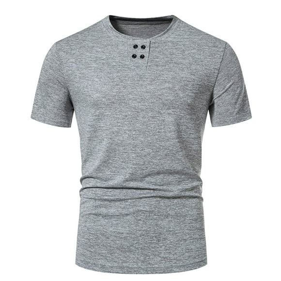 cfhntfmh Men's T Shirt Short Sleeve Crew Neck T-Shirt Casual Summer Basic Tees Classic Workout Running Shirts