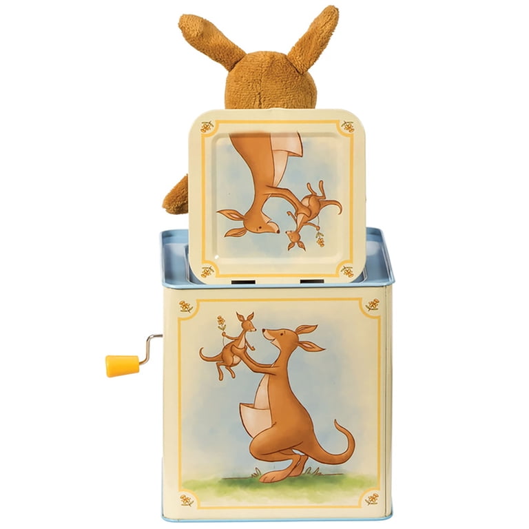 Schylling, Jack In Box, Kangaroo, Classic Pop-Up Music Toy