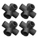thumbnail image 5 of Tubería De PVC, 10 Piezas Conector De Tubería De Plástico De PVC Accesorios De Tubería De PVC De 6 Vías Conectores De Tubería De PVC Accesorios De Codo De Esquina De Tubería, 5 of 7