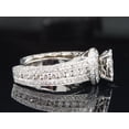thumbnail image 5 of Ladies 14K White Gold Round Diamond Engagement Bridal Ring Wedding Band 4.50 Ct., 5 of 8