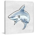 thumbnail image 2 of Marmont Hill Powerful Shark Canvas Wall Art, 2 of 7