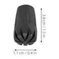thumbnail image 2 of OULII 8 Pcs Embouts de Bâton de Marche en Caoutchouc Noir Protection pour Activités Extérieures, 2 of 8