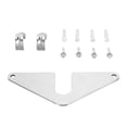 thumbnail image 4 of Hose Bib Spigot Mounting Plate Aluminum Triangle Faucet Mounting Plate for Indoor Outdoor New Old Faucets, 4 of 5