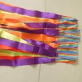 thumbnail image 4 of Bangcool 12PCS Ribbon Stick Fitness Dance Rainbow Streamer Stick Dance Ribbon, 4 of 5