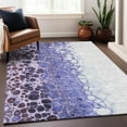 thumbnail image 6 of Addison Rugs Mayfield Washable Transitional Abstract Purple Rectangle Rug, 2'6" x 3'10", 6 of 6