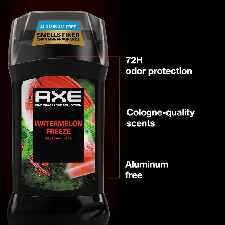 AXE Watermelon Freeze Deodorant Stick 72H Sweat and Odor
