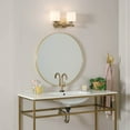 thumbnail image 5 of 55001CPZ Kichler Lighting Marette - 2 Light Soft Bath Vanity Approved for Damp Locations - with Soft Contemporary inspirations - 7.75 inches tall by, 5 of 10