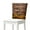 Sunflower Wood, variant on Xoenoiee Sunflower Wood Print Cover for Chair Back Dining Chair Covers Soft Stretchable High Back Aesthetic Cover Washable Dining Room 20 x 19 Inch, 1 Pack