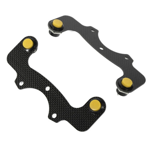 Carbon Fiber High Durability External Horn Button Kit for Nardi VERTEX 6 Bolts Steering Wheel