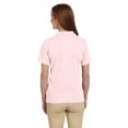 thumbnail image 2 of The Harriton Ladies 6 oz Ringspun Cotton PiquÃƒÆ’Ã‚Â© Short Sleeve Polo Shirt - BLUSH - 2XL, 2 of 2