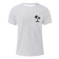 thumbnail image 1 of Men's Hawaii Printed T-Shirt Men's Loose Casual Short Sleeve Top XL, 1 of 4