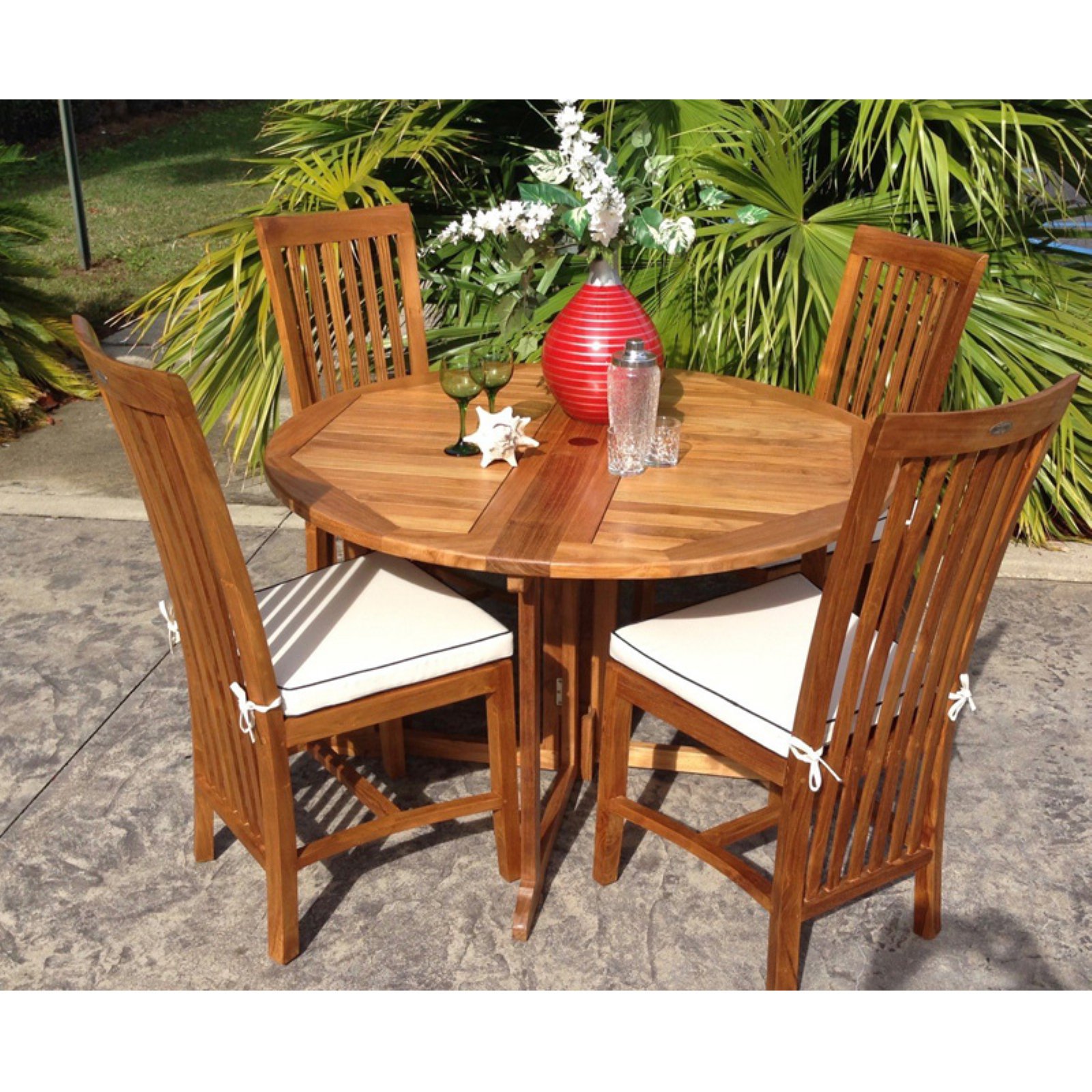 Chic Teak West Palm/Balero Outdoor Side Chair Cushion - image 4 of 4