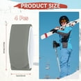 thumbnail image 3 of Uxcell Ski Fastener Straps [4Pcs] - Winter Sports Accessories Carrier Strap with Protective Pad - [Gray], 3 of 7