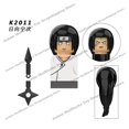 thumbnail image 1 of Bloques de construcción de Naruto Sasuke Kakashi Akatsuki para niños, Mini figuras de acción de dibujos animados de Anime, juguetes de montaje de cabezas, regalos de cumpleaños qym unisex, 1 of 2