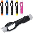 thumbnail image 3 of HUGFEGWE Golf Grip Training Aid Golf Club Handle for Swing Grip Trainer Left Right Hand Practice Aid,Black CA919-66876, 3 of 6