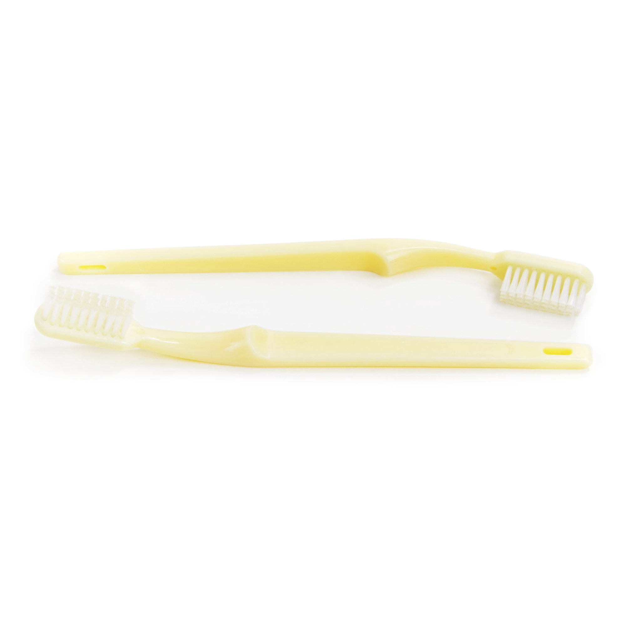McKesson Toothbrush, Medium Bristles for Dental Hygiene, Ivory, 144 Count, 1 Pack