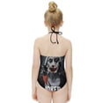 thumbnail image 4 of Joker Folie A Deux Film Children's One-piece Swimwear Halterneck Swimsuit Summer Beach Girl's Bathing Suits Breathable Beachwear, 4 of 7