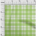 thumbnail image 2 of oneOone Cotton Silk Light Green Fabric Tartan Sewing Fabric By The Yard Printed Diy Clothing Sewing Supplies 42 Inch Wide, 2 of 4