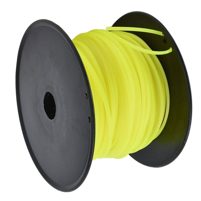 Lawn Mower Line, High Accuracy Quadrate Trimmer Line Long Term Use Nylon For Farm 30m / 98.4ft,50m / 164.0ft,70m / 229.7ft