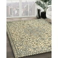 thumbnail image 2 of Ahgly Company Indoor Rectangle Traditional Khaki Gold Persian Area Rugs, 2' x 5', 2 of 6