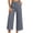 Gray dress pants women, variant on FNFYFH Cropped Dress Pants for Women High Waisted Wide Leg Work Trousers Trendy Travel Golf Pants with Pockets