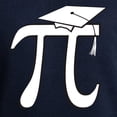 thumbnail image 3 of CafePress - Math Pi Graduate Sweatshirt (Dark) - Classic Crew Neck Sweatshirt, 3 of 5