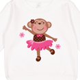 thumbnail image 3 of Inktastic Ballerina Dance Monkey Toddler Sweatshirt, 3 of 4
