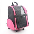 thumbnail image 3 of Backpack with wheels and handle Black backpack with wheels and handle 35X25X40CM, 3 of 4
