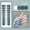 Brick Gray, variant on Short Ballet Trapezoid Glossy Nail Patch