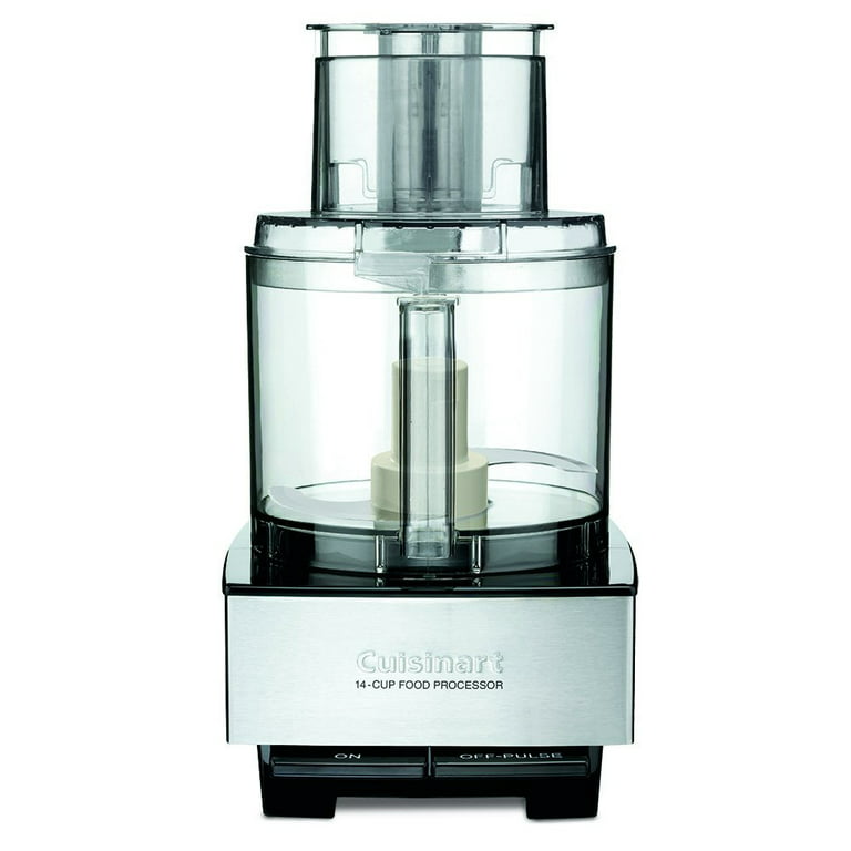 Cuisinart 14-Cup Food Processor Brushed Stainless Steel+1 Year Extended  Warranty 