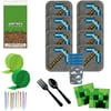 Minecraft Deluxe Tableware Kit with Favor Cups