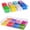 Fixed 8 Grids, variant on 2 Pack Fixed 12 Grids Clear Plastic Organizer Sorting Tray and Transparent Storage Divider Box Container Case for Hardware, Craft, Sewing Kit, Office Supplies, Small Parts