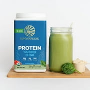 Sunwarrior Warrior Blend Unflavored Vegan Protein Powder, 30 Servings