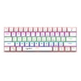 thumbnail image 1 of HXSJ V900 Teclado mecánico compacto de 61 teclas con cable Teclado retroiluminado RGB Tecl HXSJ Teclado, 1 of 6