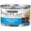 Purina Pro Plan Wet Cat Food, Seafood Stew Entree in Sauce - 3 oz. Pull-Top Can