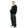 thumbnail image 4 of Niepce Inc Streetwear Black Cargo Jogger Wide Leg Pants Men Fashion Clothes 2021, 4 of 9