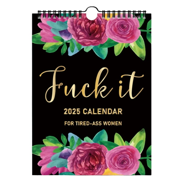 Calendario 12 Meses 2025 Haciendo Caca en Lugares Hermosos Cgtredaw Planificador Mensual Diario Rojo
